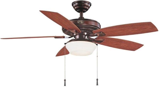 Hampton Bay Gazebo 52 In Led Indoor Outdoor Weathered Bronze