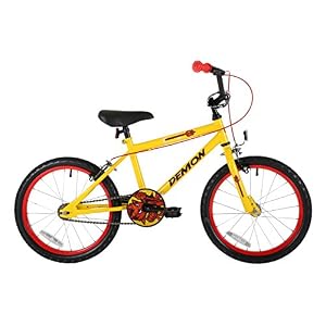 Sonic Demon kids Wheel 18-inch Bike, Yellow
