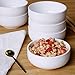 Lifver 12oz Porcelain Dessert Bowls/Cereal Bowl/Soup Bowl Set, Set of 6