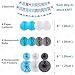 Baby Shower Decorations For Boy - 248 PCS Party Supplies Including Plates,Cups,Tableware,Napkins,Tablecloth,Invitation Card,It's A Boy Elephant Banner, Paper Lanterns, Honeycomb Balls,Balloons,Tissue