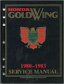 Honda Goldwing Service Manual 1980-1983: American Honda Motor Co