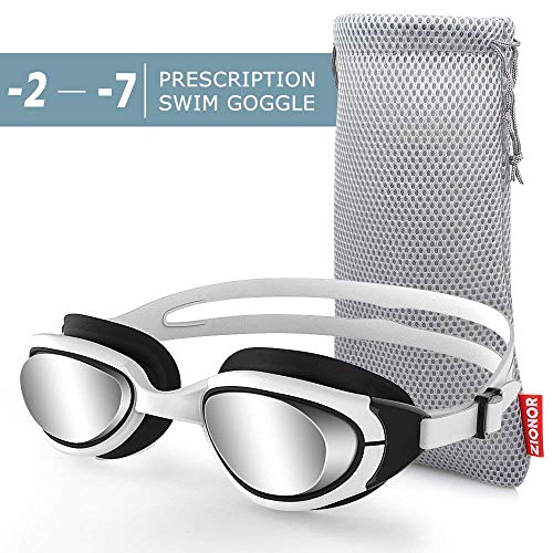 Zionor G7 Nearsighted Swimming Goggles Corrective Myopic Optical