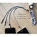 CKCOCO Multi Charger Cable 2Pack 5FT Nylon Braided Universal 4 in 1 Multiple USB Charging Cord Adapter with 8Pin x2/Type-C/Micro USB Port Connectors for Cell Phones Tablets and More (Charging Only)