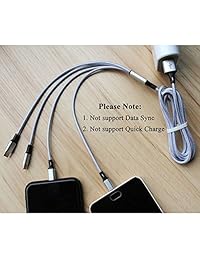 Cable de nailon 4 en 1, 4.9 ft.