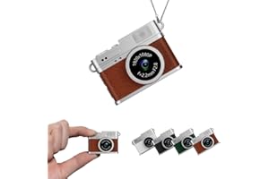 RWSEFK Retro Mini Digital Video Keychain Camera Small bodycam 1080P HD Video Go Cam 0.96" IPS Screen 4 Colors Type-C Pro17g 8GB Pocket Video Recorder for Travel Recording Gifts for Girls Stocking Stuffers