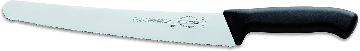 F. DICK Konditormesser, ProDynamic (Messer mit Klinge 26 cm, X55CrMo14 Stahl, nichtrostend, 56° HRC) 8515126