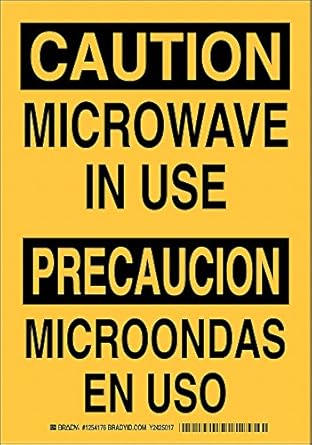 Brady 125416 bilingüe Sign, Legend 