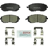 Bosch BC929 QuietCast Premium Ceramic Disc Brake Pad Set For: Saab 9-2X; Subaru Baja, Forester, Impreza, Legacy, Outback, WRX, Front