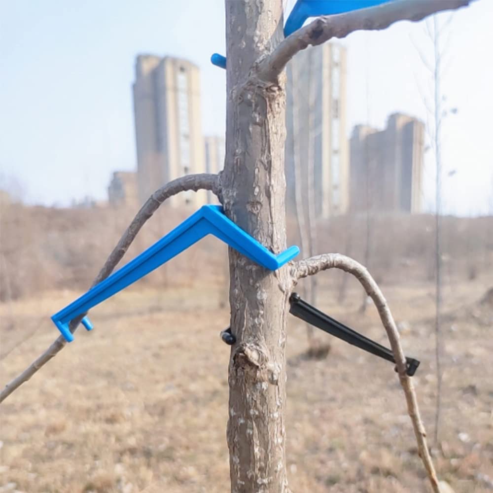 30 PCS Fruit Tree Branch Spreaders Plant Branch Trainer Allow More Light Fruit Branch Spreader Fruit Trees Support Growth of New Branches, Branch Support Limb Spreaders(Blue 30 per Pack)