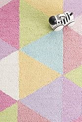 nuLOOM Bianca Triangles Wool Area Rug, 7' 6" x