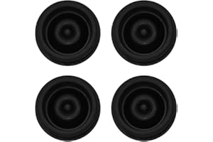 SUNCARACCL 4 Pack Trailer Hub Cap Rubber Plugs, Rubber Grease Plugs Fits 1.986 I.D. Metal dust Cap EZ-Lube Axle Grease Plugs Hub Dust Cap