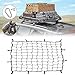 Voodonala 3.6'x3.6' Bungee Cargo Net Stretches to 7.6'x7.6' for Rooftop Cargo Rack for SUV Truck, Trailer, Boat, or RV