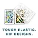 Copag Neo Nonsense 100% Plastic Playing Cards, Bridge Size Jumbo Index Double Deck Set