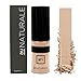 Semi-Matte Foundation Makeup | Natural Minerals | Vegan, Cruelty-Free | 15 Diverse Shades | Hand-crafted Powder Foundation
