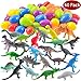 JOYIN 60 Pack Easter Eggs with Prefilled Dinosaur Toys Easter Basket Stuffers Easter Party Favors for Kids Easter Eggs Hunt Game Party Favors Decorations Supplies, Classroom Prizes.