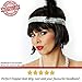 Short Black Bob Wig Bangs Mia Wallace Gatsby Costume 1920s Flapper Wigs Women
