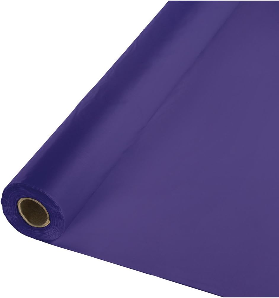 Best purple disposable table cloth