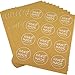 Hand Made Especially for You Kraft Round Sticker for Home Baking Gift Packaging, Pack of 120