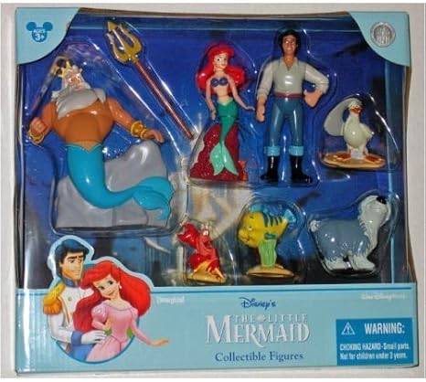 the little mermaid figures