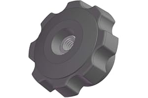Innovative Components Fluted Knob, 2 3/8 in, Thru, 3/8-16