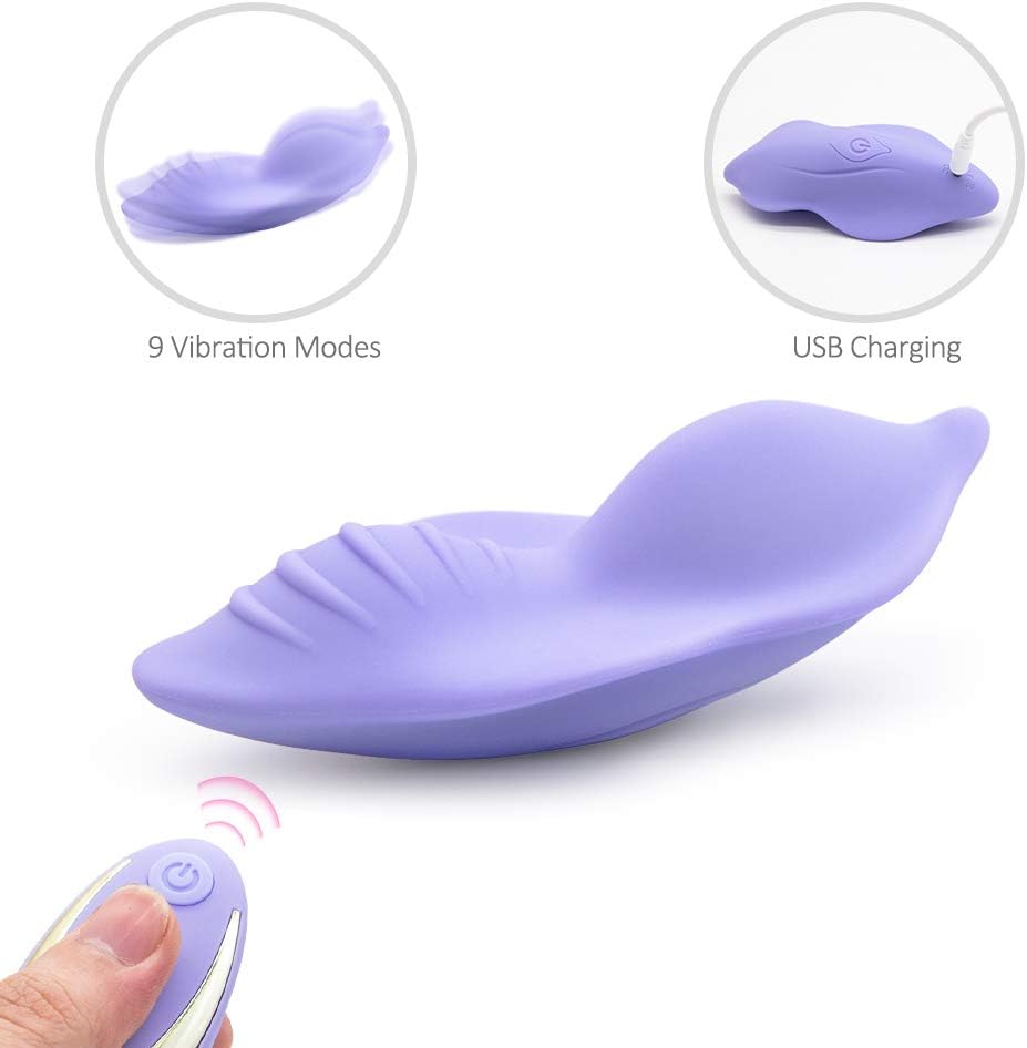 Women Panty Vibrantor Butterfly Vibrating Adullt Toys G -S-Potter Vibrant Wearable Ví'bratór with Remote Control B'uttërfly Ví'bratór Wireless Msságërr for Women