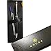 Cross Stratford Black Lacquer Ballpoint Pen + 2 Free Refills