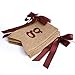 Thanksgiving Burlap Banner Glitter Leaf Bunting Happy Thankful Give Thanks Friendsgiving Party Home Decoration Supplies