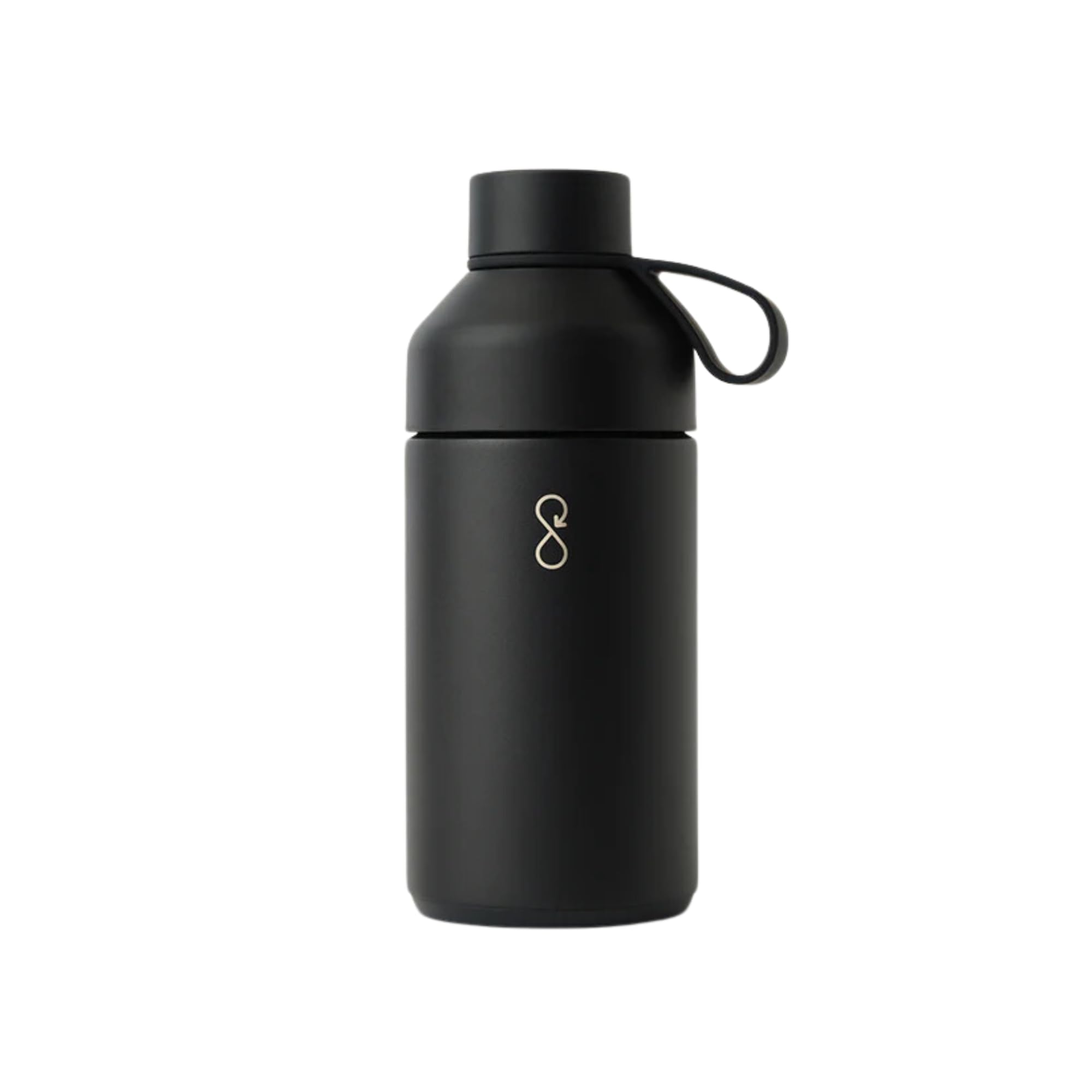Ocean Bottle Original 750ml | Stainless Steel Water Bottle | Reusable & Sustainable | Keeps Drinks Cold & Hot | Eco Friendly Gift (Obsidian Black)