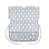 Bumkins Kids Short Sleeve Smock, Waterproof, Art, Crafts, Play, Washable, Stain and Odor Resistant, 3-7 Years - Arrows