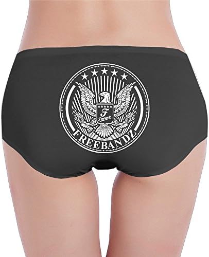 CGHJML FREEBANDZ Women's Underwear Bikini Panties S Black