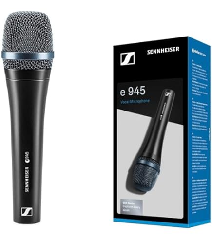 Sennheiser Pro Audio, e945 Microfone portátil supercardioide