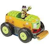 Teenage Mutant Ninja Turtles Pre-Cool Half Shell Heroes Mutations Shellraiser to City Recycling Truck with Donatello Mutating Vehicle and Figure