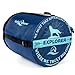 Lucky Bums Youth Explorer 30F/-1C Temperature Rated Envelope Style Sleeping Bag, Compressing Carry Bag Included, Blue