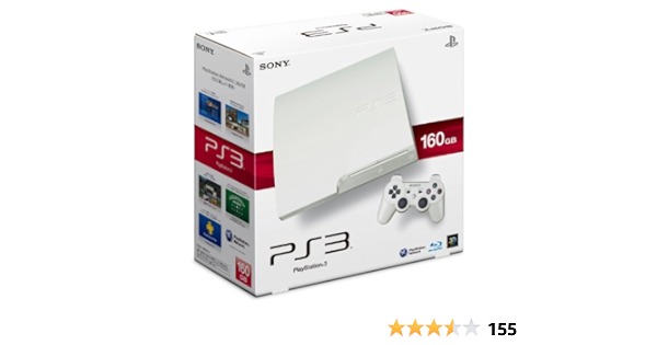 Sony Playstation3 Ps3 Console 160gb Japan Model Cech 3000a Lw Classic White Japan Import Video Games Amazon Com