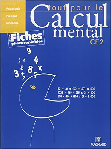 Tout Pour Le Calcul Mental Ce2 Livre Du Professeur Pdf -