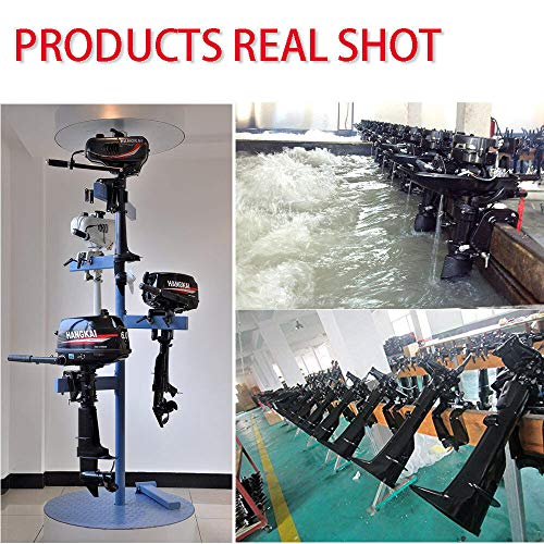 ZHFEISY Outboard Motors - Boat Motor Engine Boating & Sailing Boating Equipment Hunting & Fishing Trolling Motors (6HP & 2-Stroke, Water-Cooling)