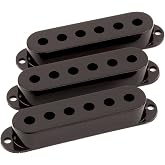 Fender Vintage Strat Pickup Cover Set, Black