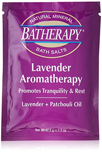 Queen Helene Batherapy Mineral Bath Salts, Lavender, 1.5 Ounce (Pack of 12) [Packaging May Vary]
