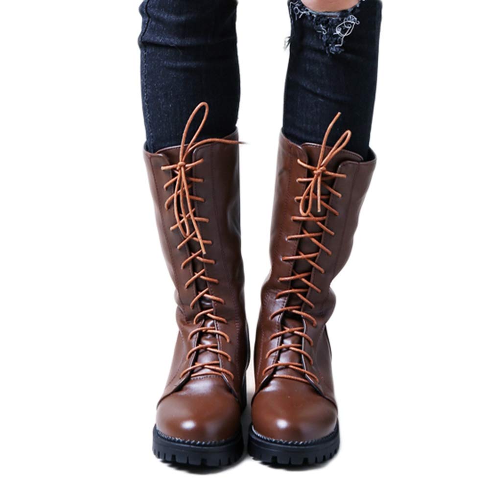Women SaraIris Low Heel Combat Shoes 