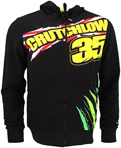 Cal Crutchlow 35 Union Jack Moto GP Black Hoodie Official 2017