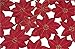 Xia Home Fashions Festive Poinsettia Embroidered Cutwork Christmas Table Runner, 16 by 34-Inch