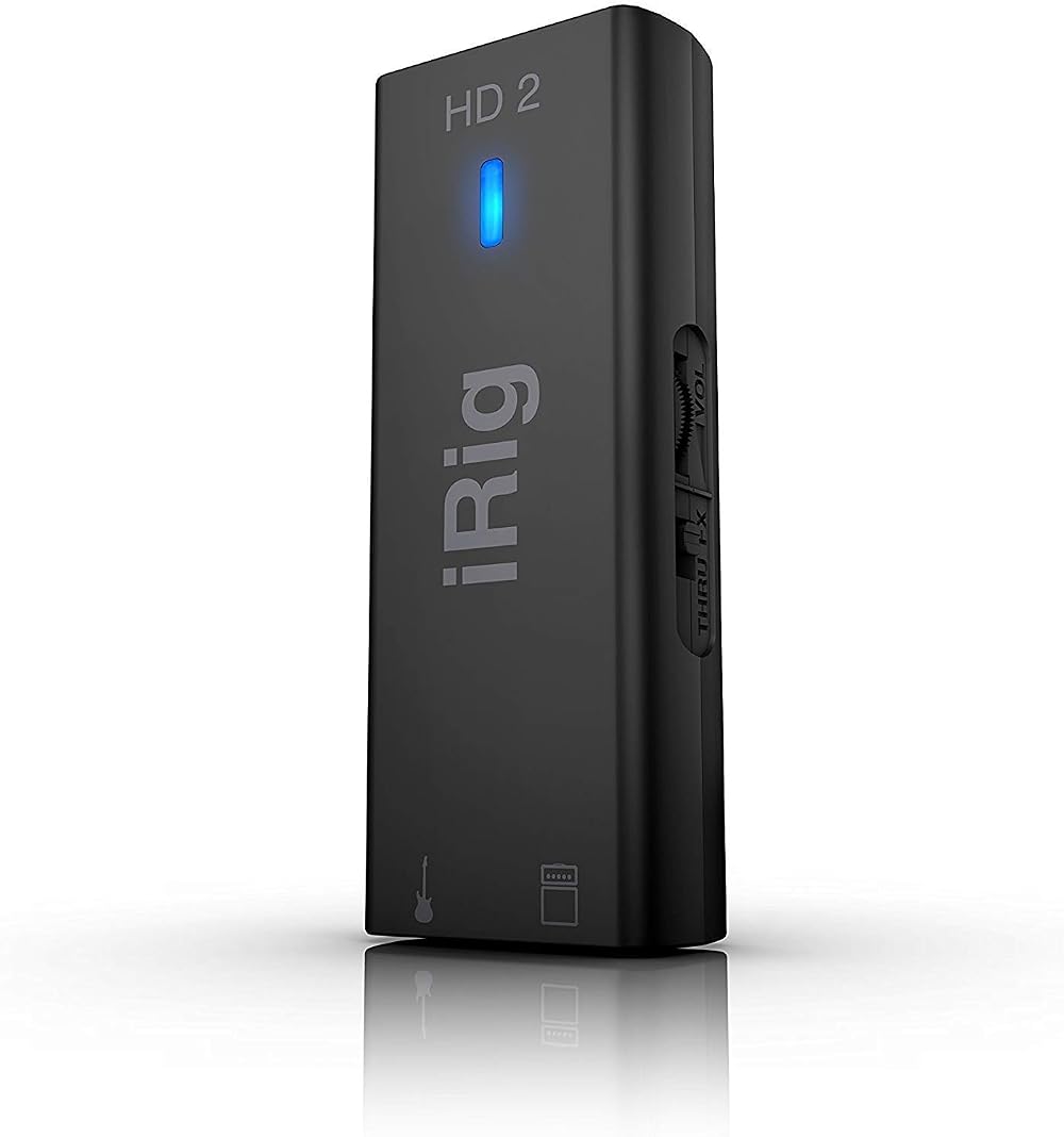 IK Multimedia iRig HD 2 Interface for Guitar 24-Bit 96 kHz