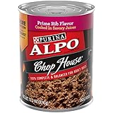 Purina ALPO Wet Dog Food, Chop House Prime Rib Flavor - (12) 13.2 oz. Cans