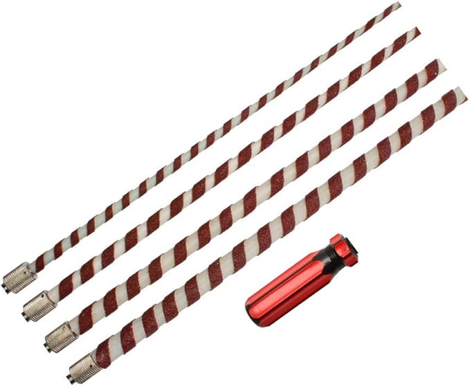 CRB Extreme Reamer Tool Set 50grit Hand Reamer Tool for Boring Fishing Rod Grips