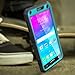 E LV Case for Galaxy Note 4 Case Shock Absorption/HIGH Impact Resistant Full Body Hybrid Armor Protection Defender Case Cover for Samsung Galaxy Note 4 - [Turquoise/Black]