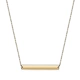 WISTIC Gold Bar Necklace for Women Girls