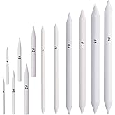 12 Pcs Blending Stump and Tortillions, Paper Art Blenders, Art Pencils, Drawing Pencils for Artists Student Sketch Drawing To