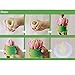 BESTONZON Steamed Stuffed Bun Making Mold Pastry Pie Steam Bun Dumpling Maker Mould Cooking Tool Sets (Green)
