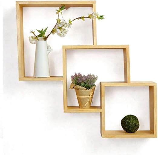Amazon Com Honglianriven Storage Rack Storage Rack Shelf Wooden
