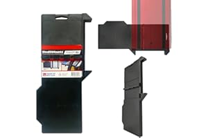 StealthMounts Trax90 XL Track Saw Square for Milwaukee | 90° Right Angle Plunge Saw Guide Rail Angle Stop